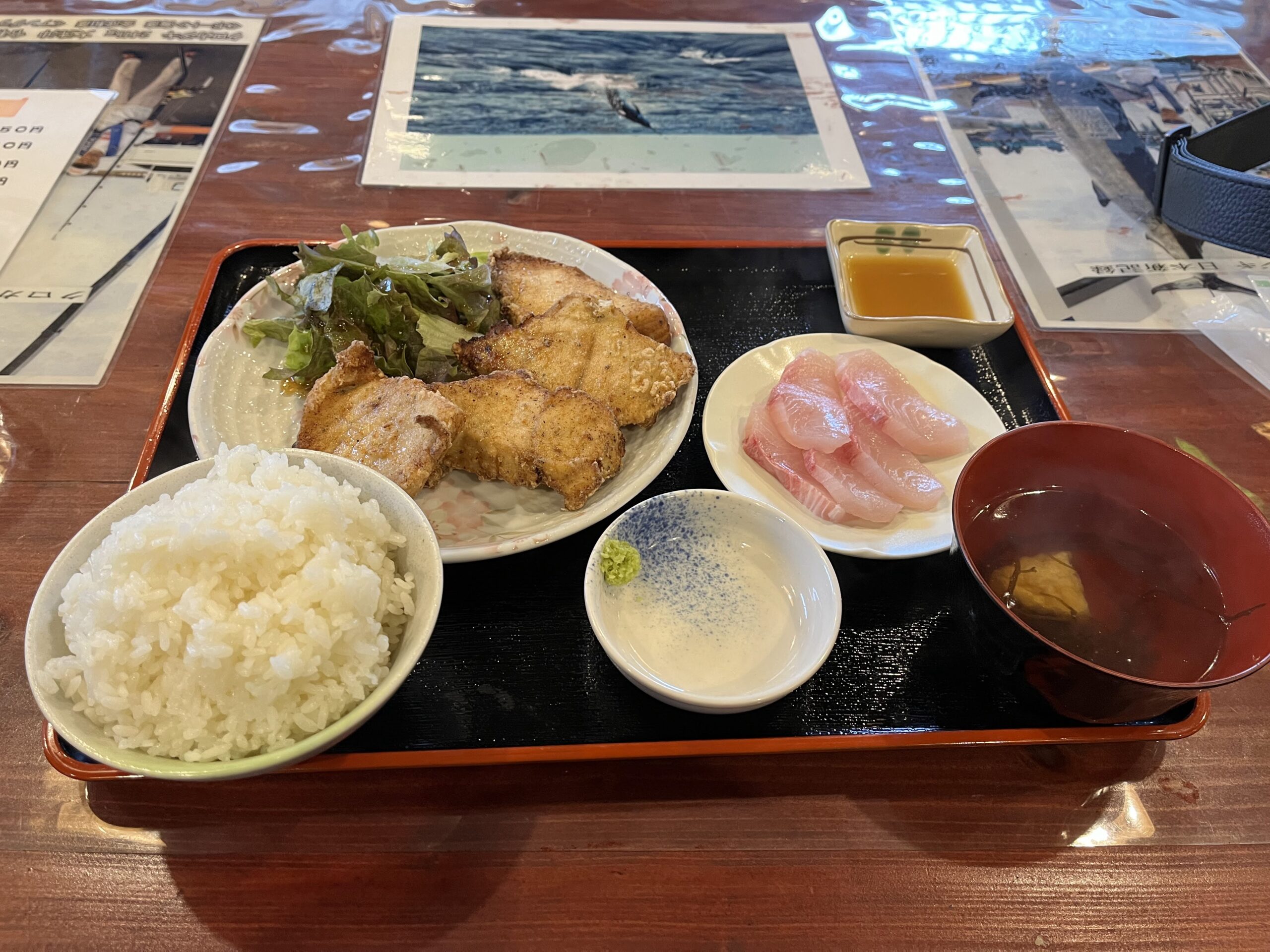 カジキ唐揚げ定食