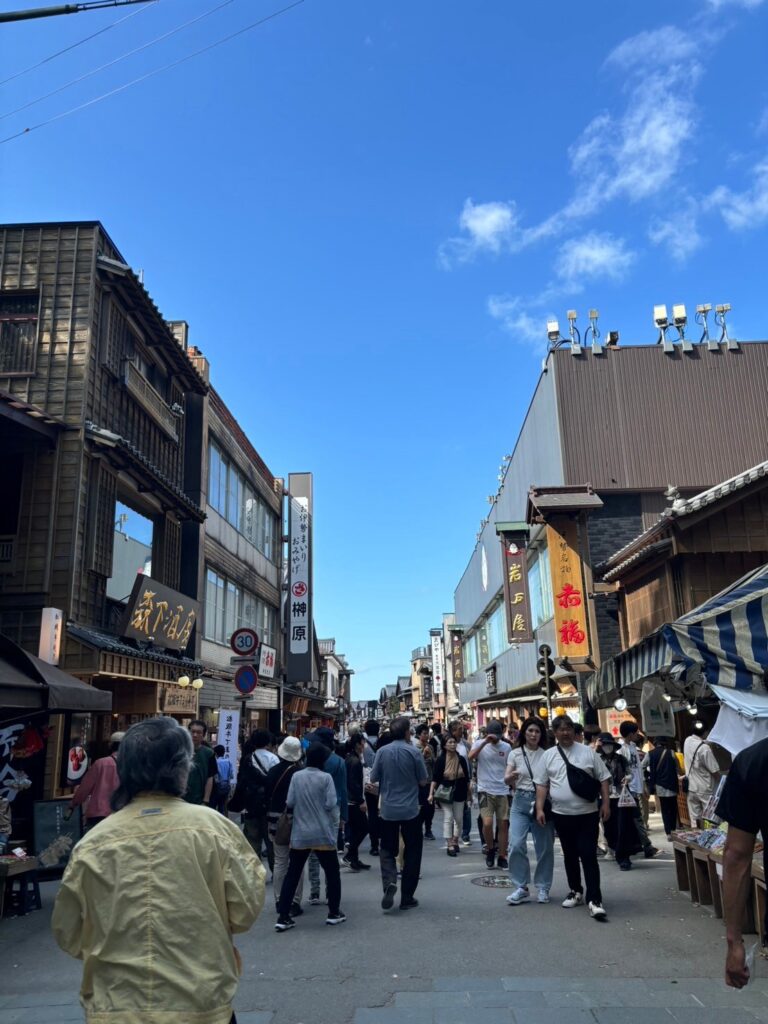 おかげ横丁も大混雑