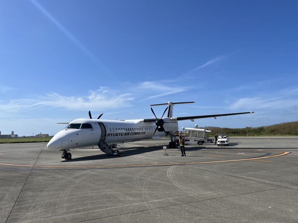 多良間島行きの飛行機