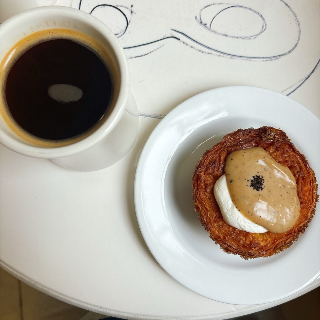 カフェで食べたもの